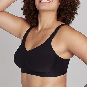 UNDEROUTFIT THE‎ COMFORT SHAPING BRA BLACK LARGE NWT in packaging